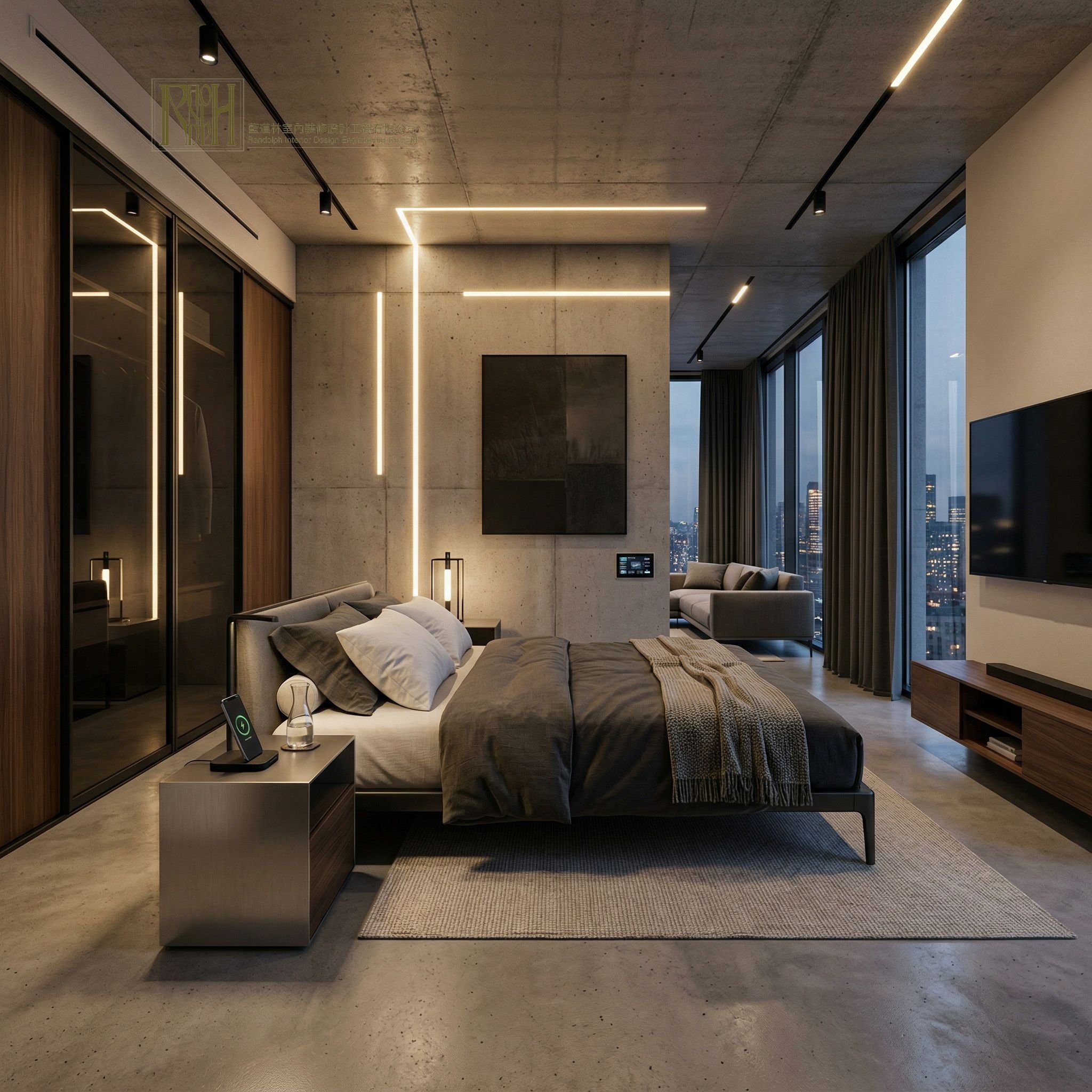 構域之所｜融合科技、工業與精品飯店感的生活場域