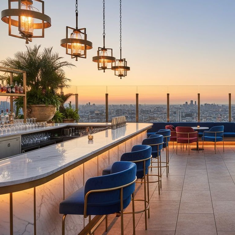 雲端序章｜以精緻材質與光影層次，構築現代酒店式公共空間